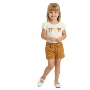 Conjunto Femenino Little Tennis Star blusa + short